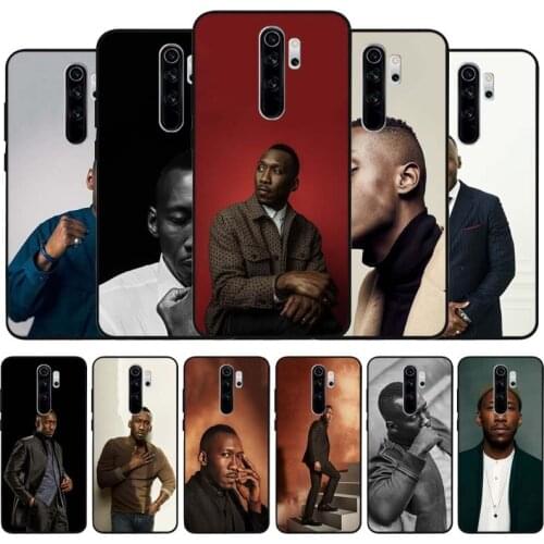 Green Paper black Silicone Phone Case For Redmi note 9 8 7 Pro S 8T 7A Cover