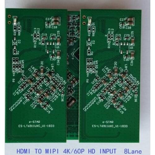 For 4K HD 60 frames HDMI to MIPI digital signal input board 8Lane MIPI