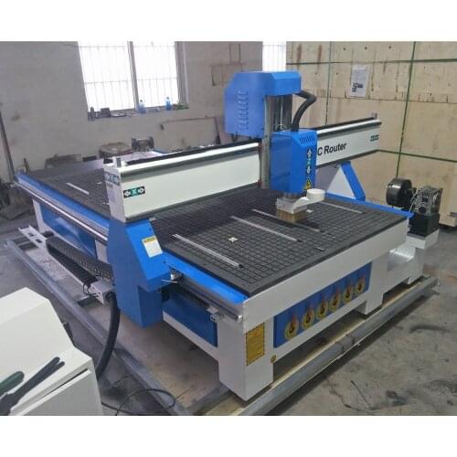 CNC 1325 Engraver Wood Router Machine Mach3 Control 4 Axis Aluminum Milling CNC MDF Cutter Engraving Machine