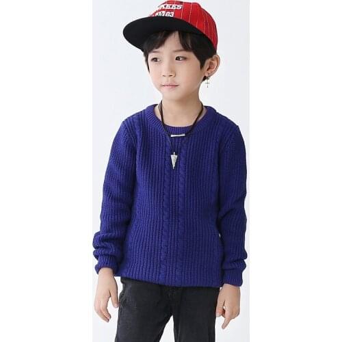 Cool Kids Sweaters Spring Winter Baby Boys Girls Warm Pullover Knitted Bottoming Thicken Childrens Clothes Top High Quality