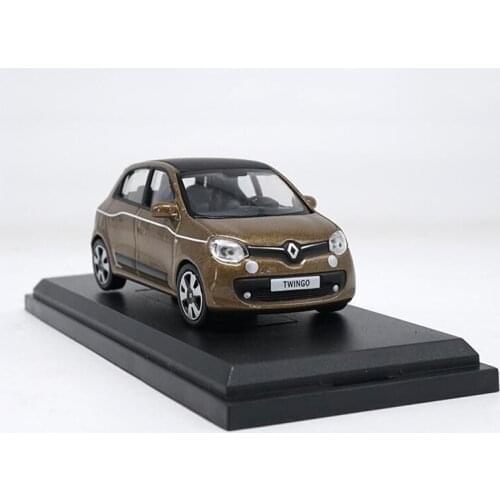 Diecast 1/43 Scale Twingo Vehicle Model Car Simulation Collection Souvenir Adult Gifts Collectible Toys for Boys