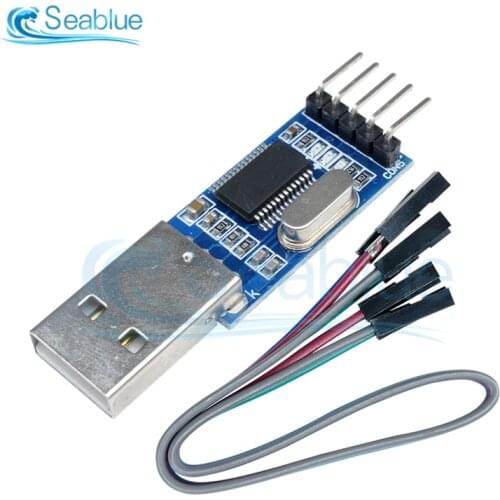 PL2303 USB To RS232 TTL Converter Adapter Module PL2303HX STC Microcontroller Brush Machine Download Board