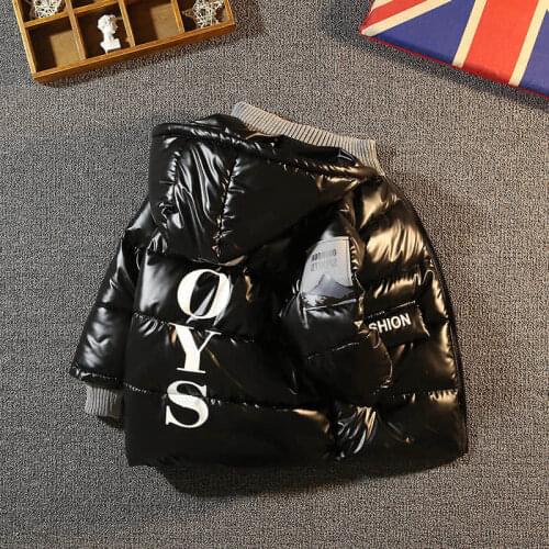 Boys cotton-padded clothes new childrens clothing childrens winter clothes down cotton-padded clothes baby foreign style padd