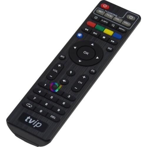 Original Hot Sale TVIP Remote Control For Tvip410 Tvip412 Tvip415 TvipS300 TVIP V605 Black Color tvip Remote Controller