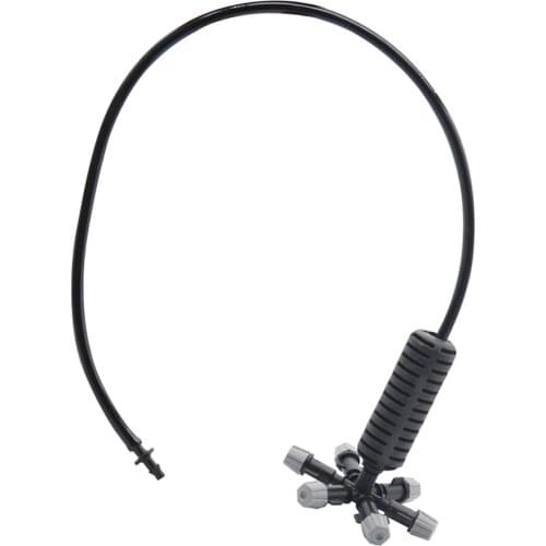 Hanging sprinkler Gray Multi-nozzle Irrigation Sprayer Greenhouse Garden Automatic Watering mist nozzle 5 Sets