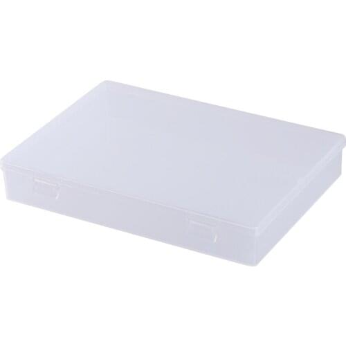 Clear Rectangle Storage Box Magnet Sheets Plastic Bags Set Storage Box Mould Album Stamp Crafts Storage Box