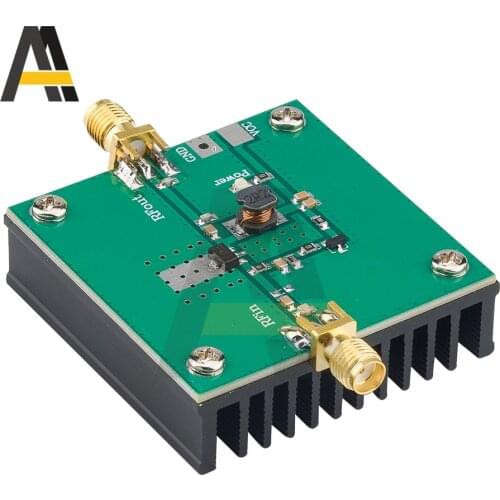 433MHz RF Amplifier 5W for 380-450MHz Wireless Remote Transmitter 2.5W (34dBm) 5.0V Power Supply with Standard SMA Female