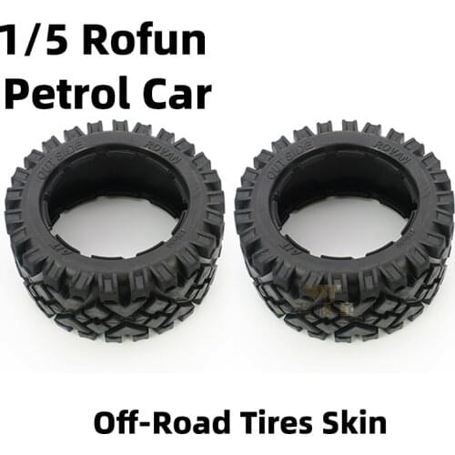 RC Parts Rofun Petrol Car 1/5 Baja Gasoline Remote Control Car Original Original Parts All-Terrain Off-Road Tires Skin 95116