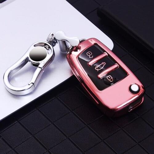 2003-2015 Car key case for audi a1 a3 a4 a5 a6 a7 a8 quattro q3 q5 q7 r8 allroad c5 c6 tt s3 s5 s6 s4 rs5 rs6 holder shell cover