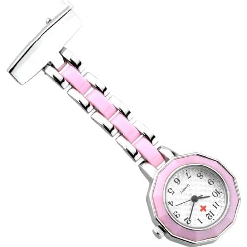 2019 High Quality Vintage Medical Womens Nurse Watch Stainless Steel Ladies Pocket Watch reloj colgante