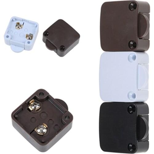 202A Automatic Reset Switch Wardrobe Cabinet Light Switch Door Control Switch Cabinet Cupboard Light Switch for Home Furniture
