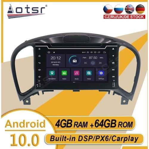 4+64G For NIssan Juke 2011 2012 2013 2014 2015 2016 2017 Car Stereo Multimedia Player Android Navi Radio Tape Recorder Head Unit