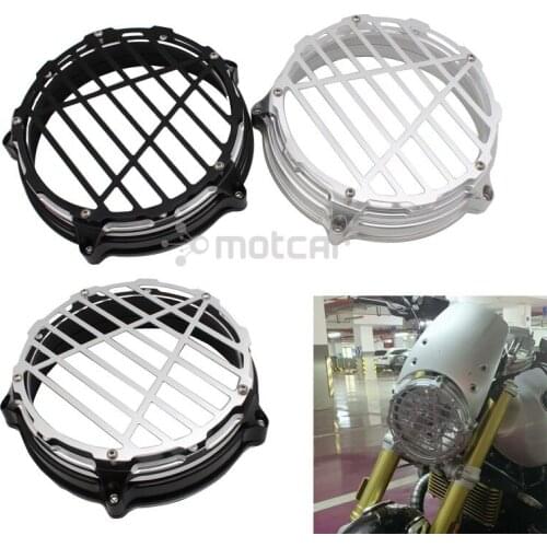 Aluminum Headlight Bezel Trim Ring Cover Motorcycle Head Lamp Protector For BMW R NINE T R NineT R9t 2014-2017/R Nine-T Scramble