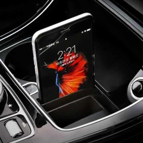 Car Armrest Storage Organizer Box Suitable for C180L/C200L/GLC Auto Accessories