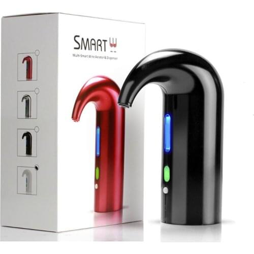 USB Rechargeable Spout Pourer Portable One-Touch electric Wine Aerator Pourer