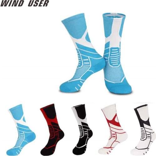 Fashion Cycling Socks Brand Men Women Professional Breathable Sports Socks Basketball Socks