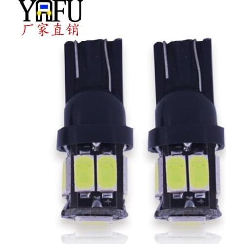 New LED Car Side Lamp T10 5630 10smd Meter Reading Lamp 5730 High Brake Light Led Lights for Car Lightings CN(Origin)