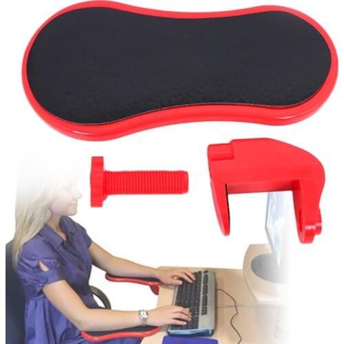 Attachable Armrest Pad Desk Computer Table Arm Support Mouse Pads Arm Wrist Rests Chair Extender Hand Shoulder Protect Mousepad