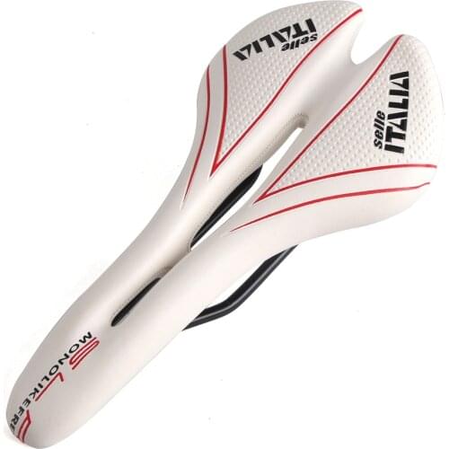 Bicycle Saddle Road Bike Seat Comfortable Hollow Vtt Racing Front Cushion Mountain PU Cycling Mat Riding Parts