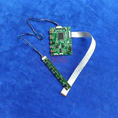 HDMI-compatible 2-Mini LED Matrix controller board Micro-USB 5V 1366*768 30-Pin eDP KIT For N116BCA-EA1/EB1 N116BGE-E32/EA2/EB2