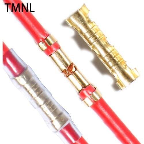 U-type shaped Terminals plug wire cold wiring Car Crimp Cable Electrical Docking Connector quick line pressing Insulation Sheath
