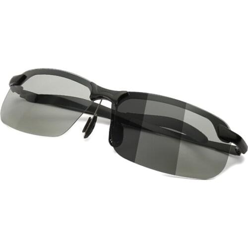 Smart Photochromic Polarized Sunglasses UV Protection Anti Glares Fashion for Driving Fishing Car Styling