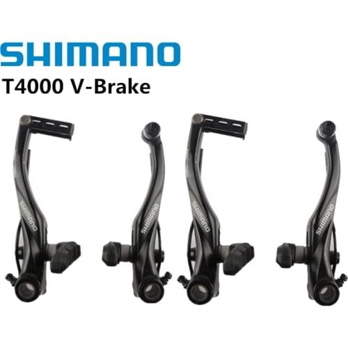 Shimano DEORE BR-T610 Acera BR-T4000 V-Brake Set MTB Upgraded BR-M422 For MTB Folding Bike City Recreational Bicycle Bike Brake