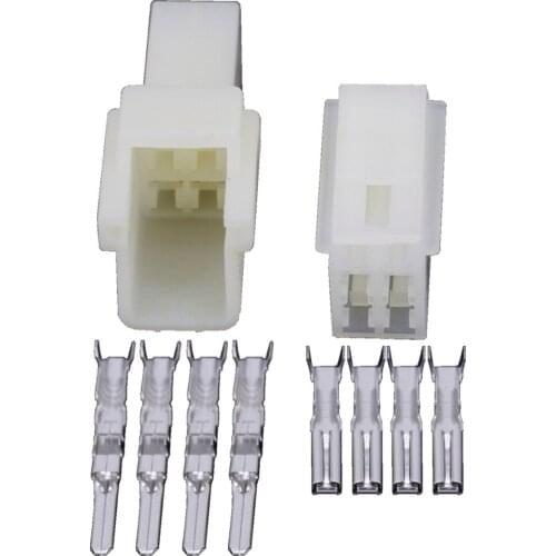 DJ7045-2.3-11/21 4 Pin Female Male Automotive Electric Wire Cable Connector 4P