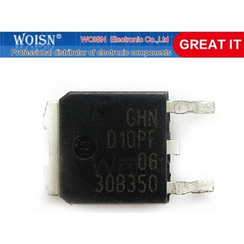1pcs/lot STD10PF06 D10PF06 TO-252 60V 10A In Stock