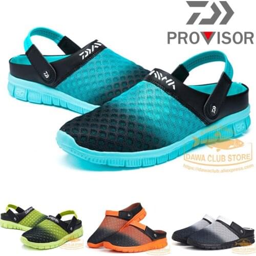 2020 DAWA Fishing Shoes Beach Sandals daiwa Outdoor Shoes Quick drying Breathable Slipper Daiwa Men Summer Soft Water Shoes