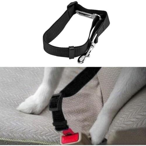 Pet Car Seat Belt Cat Dog Safety Care Puppy Wire Harness Wire Clip for Protect Your Pets Prevent Move Mascotas Perros Accesorios