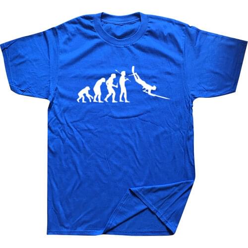 Funny Evolution Spearfishing Spear Fish Scuba Dive Diving Fishing T Shirts Graphic Cotton Streetwear Short Sleeve T-shirt Mens