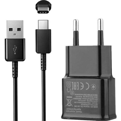 EU USB Type C Data Cable Travel Charging Cord Adapter Redmi Note 8 9 S Pro Mi note 10 For Xiaomi Samsung Huawei CAT Fast Charger