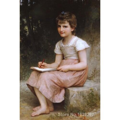 Paintings for living room wall Vocation William Adolphe Bouguereau High quality Hand painted