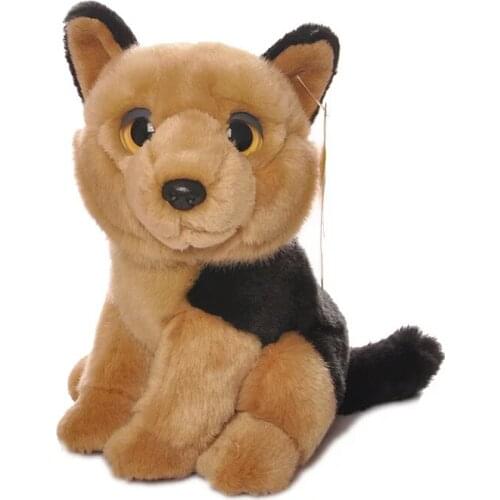 Kawaii Wolfhound Plush Toys German Shepherd Dog Dolls Stuffed Animal Toys For Children Best Kids Toys Gifts Free Shipping