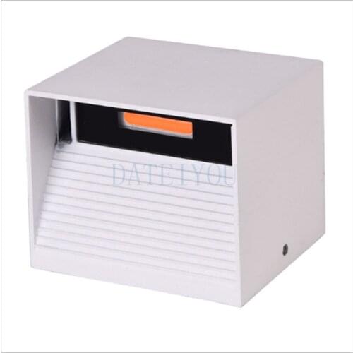 Waterproof New COB waterproof wall lamp outdoor up and down double aluminum 12W square wall lamp courtyard lamp