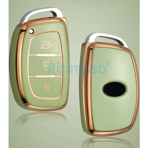 New Tpu Car Key Cover Case For Hyundai Tucson Sonata Fe Creta ix25 ix35 ix45 i10 i20 i30 i40 Verna Solaris Mistra Elantra Accent