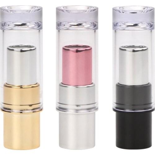 10/30pcs 12.1mm Empty Lipstick Tube Container, DIY Refillable Balm Bottles Lip Making Bottle Accessory for DIY Samples
