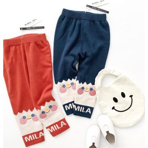 Tonytaobaby New Style for Autumn and Winter Cute Pencil Leggings for Boys and Girls Girls Leggings