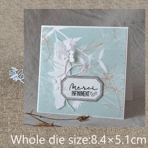 New Design Craft Metal die cuts Cutting Die blossom branch decoration scrapbooking Album Paper Card Craft Embossing die cuts