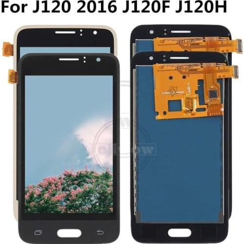 Adjust Brightness FOR For Samsung Galaxy J1 J120 2016 J120F J120H J120M LCD Display Touch Screen Digitizer Assembly