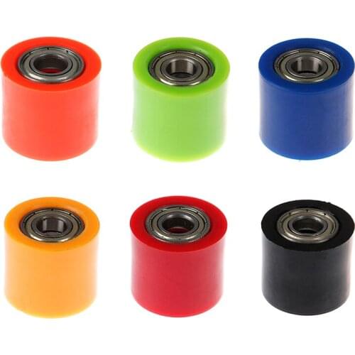 1pc 10mm Motocycle DIY Drive Chain Roller Pulley Wheel Slider Wheel Guide For Street Bike scooter Motorbike-chain accessories