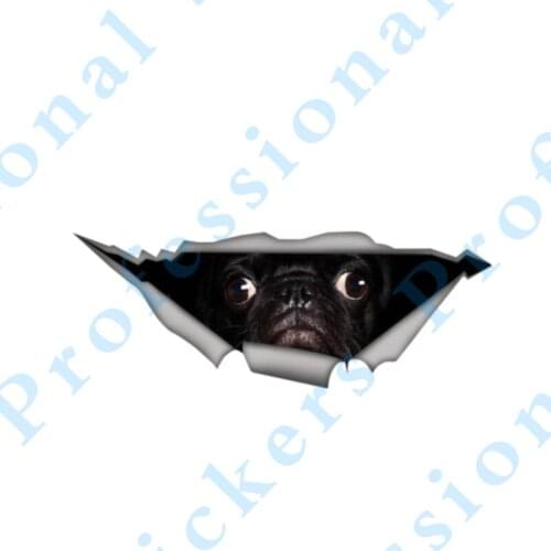 3D Animal 13 x 6.8 Golden Alabai sticker 3D Pet Graphic Vinyl Decal Car Motorcycle Laptop Vinyl Animal Car Stickers