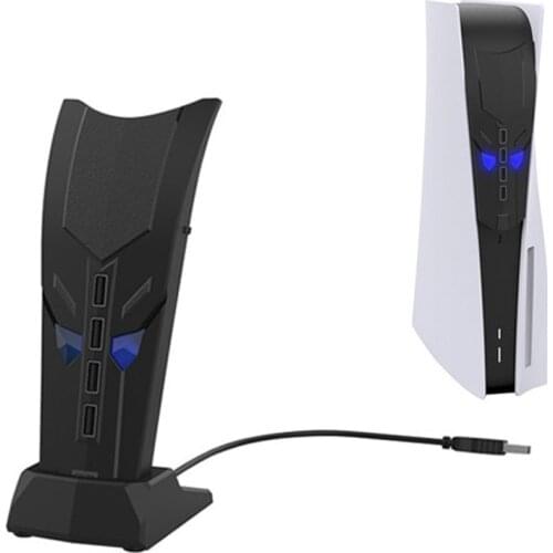 4-Port USB 2.0 Data Hub Support 4-player Games Expansion Divider Converter For PS5/ PS4/ Xbox/ Switch Game Console