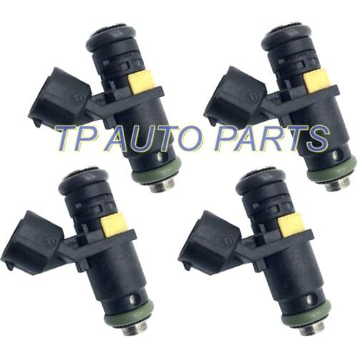 4 PCS Fuel Injector Nozzle Compatible Wuth V-W Sko-da Se-at OEM 036906031AG