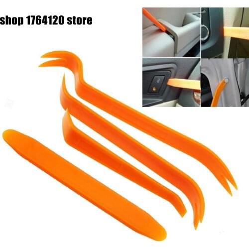 Car Accessories DIY Plastic Pry Panel Removal Tool 4Pcs/Set For Car Audio Interior LED Light Radio Door Panel Cockpit Tools