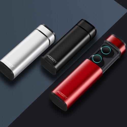 Mini Wireless 3D Stereo Headset X23 TWS Bluetooth Earbuds V5.0 Earphones with Mic Handsfree Calls for Phone With Charging Box