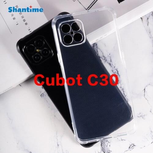 For Cubot C30 Case Ultra Thin Crystal Clear Shock Absorption Technology Bumper Soft TPU Cover Case For Cubot C30 6.4 inch