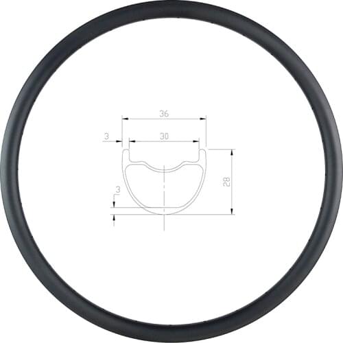 SPEEDSAFE 360g 29er MTB XC tubeless clincher carbon bicycle rim 36mm x 28mm UD matte glossy 24H 28H 32H gravel racing wheel