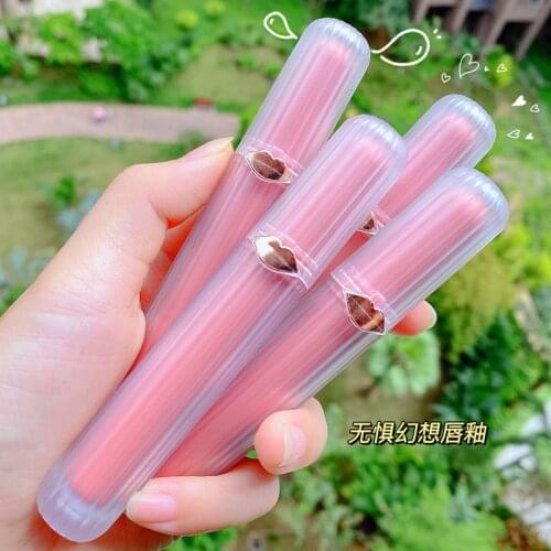 HERORANGE dream lip gloss beautiful nude pink appearance long lasting waterproof orange red rose cherry matte lipstick AC260